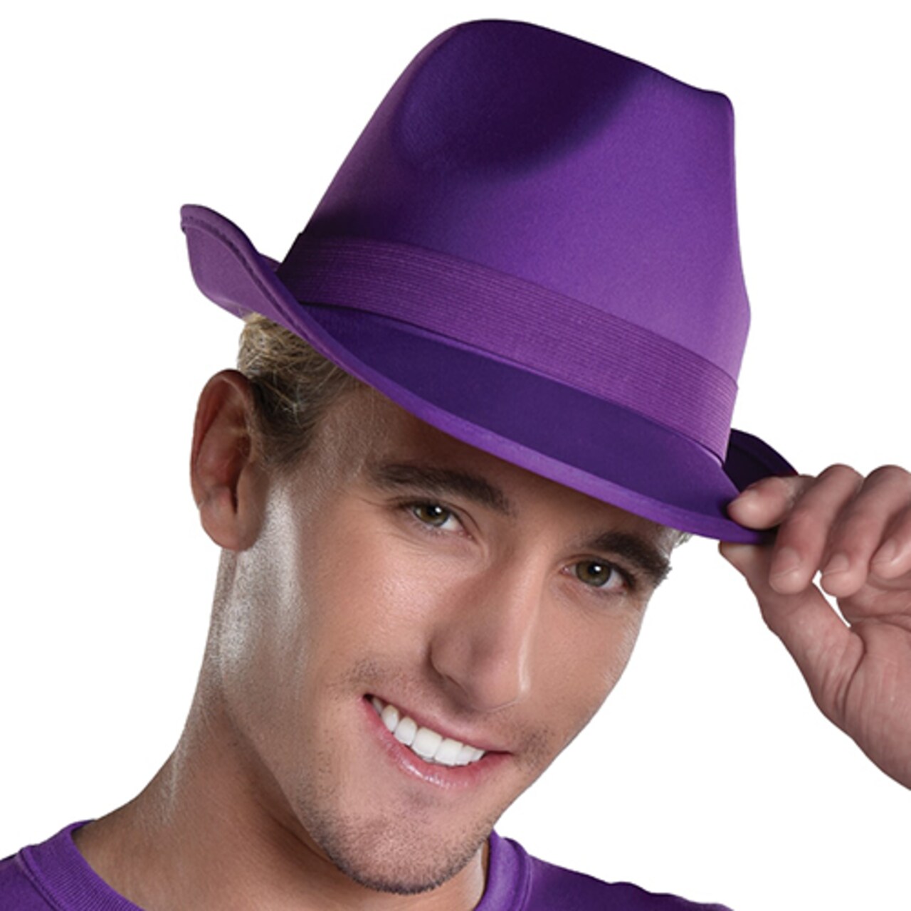 Purple Fedora Hat